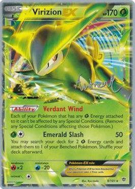 Virizion EX (9/101) (Emerald King - Andrew Estrada) [World Championships 2014] | Arkham Games and Comics