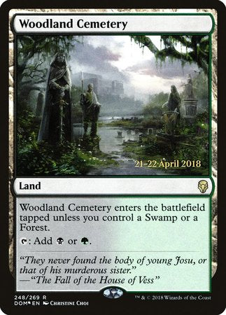 Woodland Cemetery [Dominaria Promos] | Arkham Games and Comics