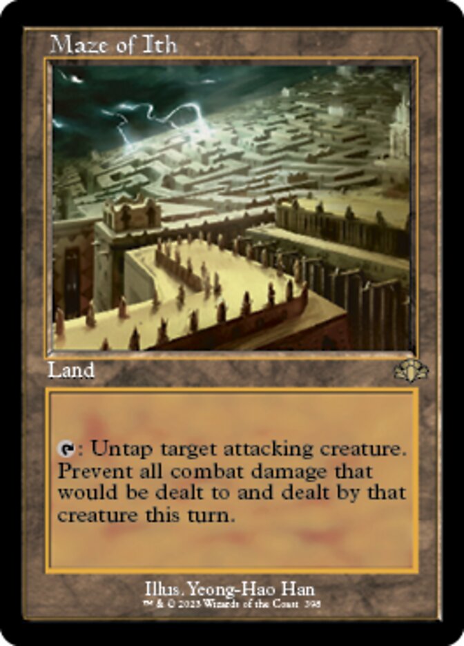 Maze of Ith (Retro) [Dominaria Remastered] | Arkham Games and Comics