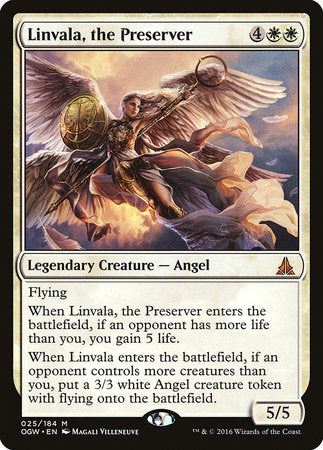 Linvala, the Preserver [Oath of the Gatewatch] | Arkham Games and Comics