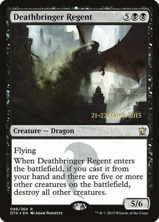 Deathbringer Regent [Dragons of Tarkir Promos] | Arkham Games and Comics