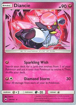 Diancie (94/147) (Infinite Force - Diego Cassiraga) [World Championships 2017] | Arkham Games and Comics