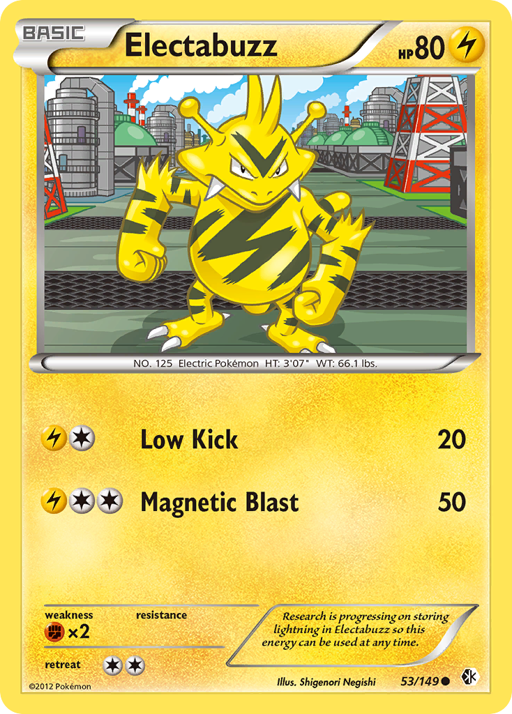 Electabuzz (53/149) [Black & White: Boundaries Crossed] | Arkham Games and Comics