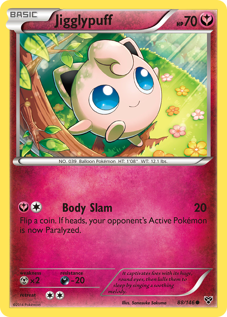 Jigglypuff (88/146) [XY: Base Set] | Arkham Games and Comics