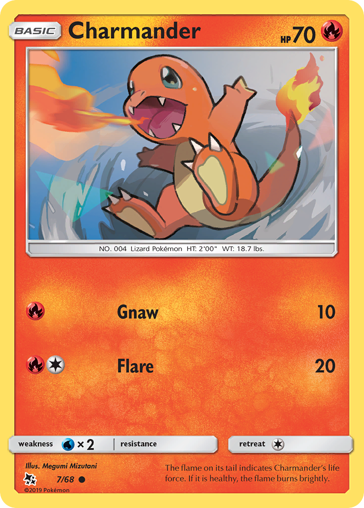 Charmander (7/68) [Sun & Moon: Hidden Fates] | Arkham Games and Comics