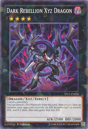 Dark Rebellion Xyz Dragon [SP15-EN036] Shatterfoil Rare | Arkham Games and Comics