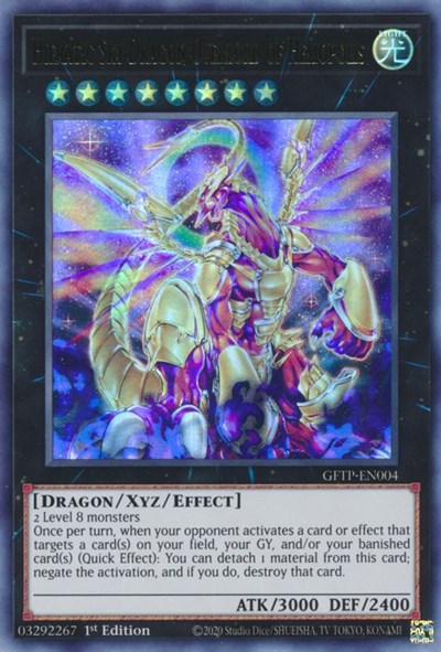 Hieratic Sky Dragon Overlord of Heliopolis [GFTP-EN004] Ultra Rare | Arkham Games and Comics