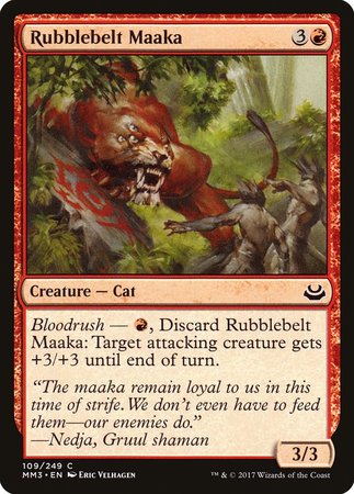 Rubblebelt Maaka [Modern Masters 2017] | Arkham Games and Comics