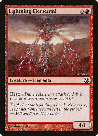 Lightning Elemental [Duels of the Planeswalkers] | Arkham Games and Comics