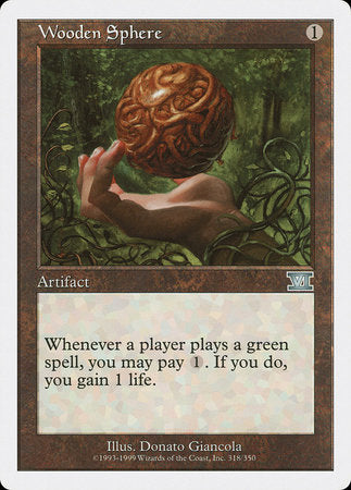 Wooden Sphere [Classic Sixth Edition] | Arkham Games and Comics