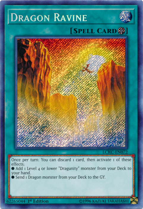 Dragon Ravine [LCKC-EN072] Secret Rare | Arkham Games and Comics