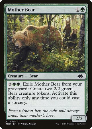 Mother Bear [Modern Horizons] | Arkham Games and Comics