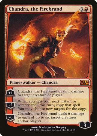 Chandra, the Firebrand [Magic 2012] | Arkham Games and Comics