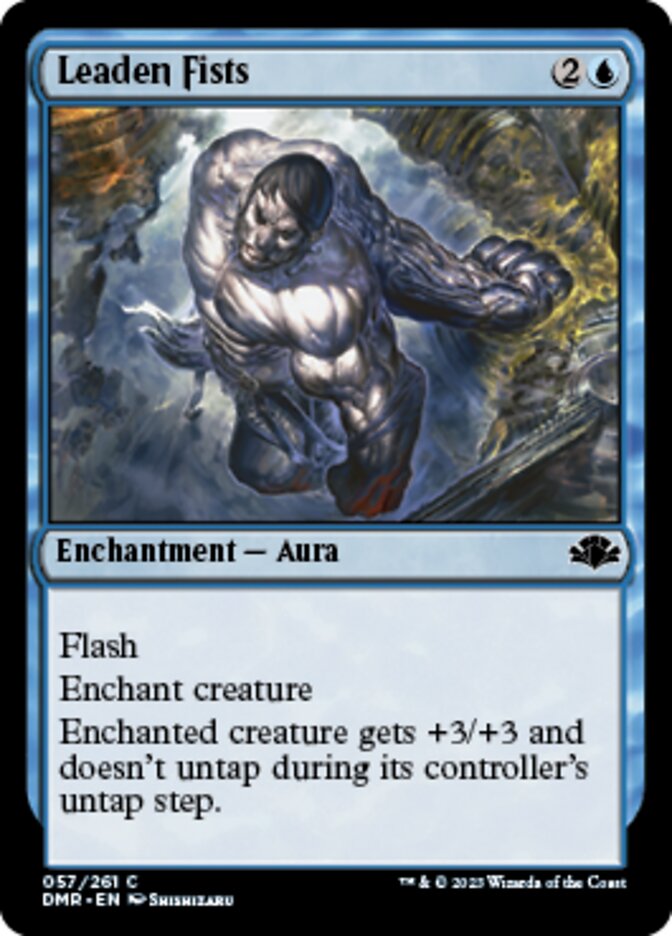 Leaden Fists [Dominaria Remastered] | Arkham Games and Comics