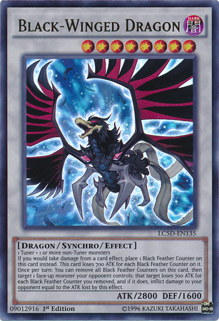 Black-Winged Dragon [LC5D-EN135] Ultra Rare | Arkham Games and Comics