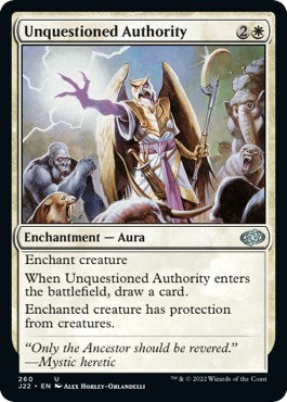 Unquestioned Authority [Jumpstart 2022] | Arkham Games and Comics