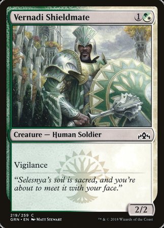 Vernadi Shieldmate [Guilds of Ravnica] | Arkham Games and Comics