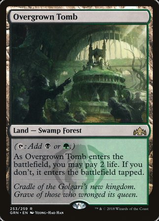 Overgrown Tomb [Guilds of Ravnica] | Arkham Games and Comics