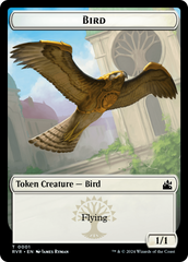 Bird // Emblem - Domri Rade Double-Sided Token [Ravnica Remastered Tokens] | Arkham Games and Comics