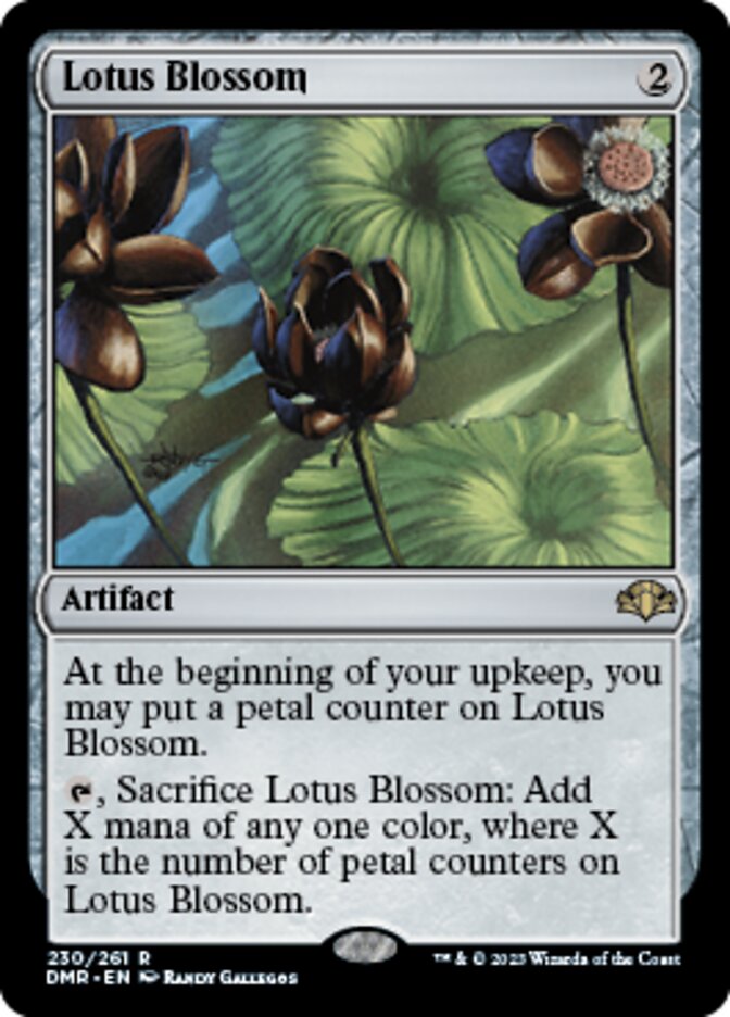 Lotus Blossom [Dominaria Remastered] | Arkham Games and Comics