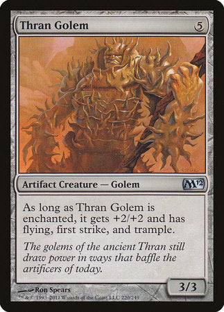 Thran Golem [Magic 2012] | Arkham Games and Comics