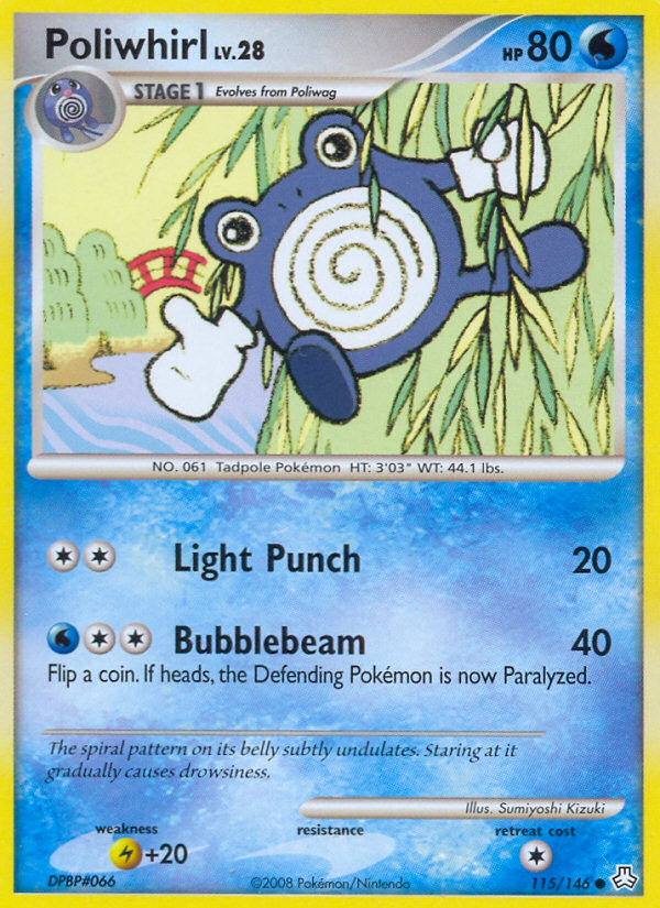 Poliwhirl (115/146) [Diamond & Pearl: Legends Awakened] | Arkham Games and Comics