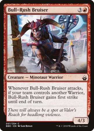 Bull-Rush Bruiser [Battlebond] | Arkham Games and Comics
