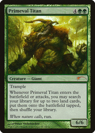 Primeval Titan [Grand Prix Promos] | Arkham Games and Comics