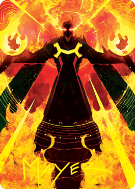 Urza's Rage Art Card (Gold-Stamped Signature) [Strixhaven: School of Mages Art Series] | Arkham Games and Comics