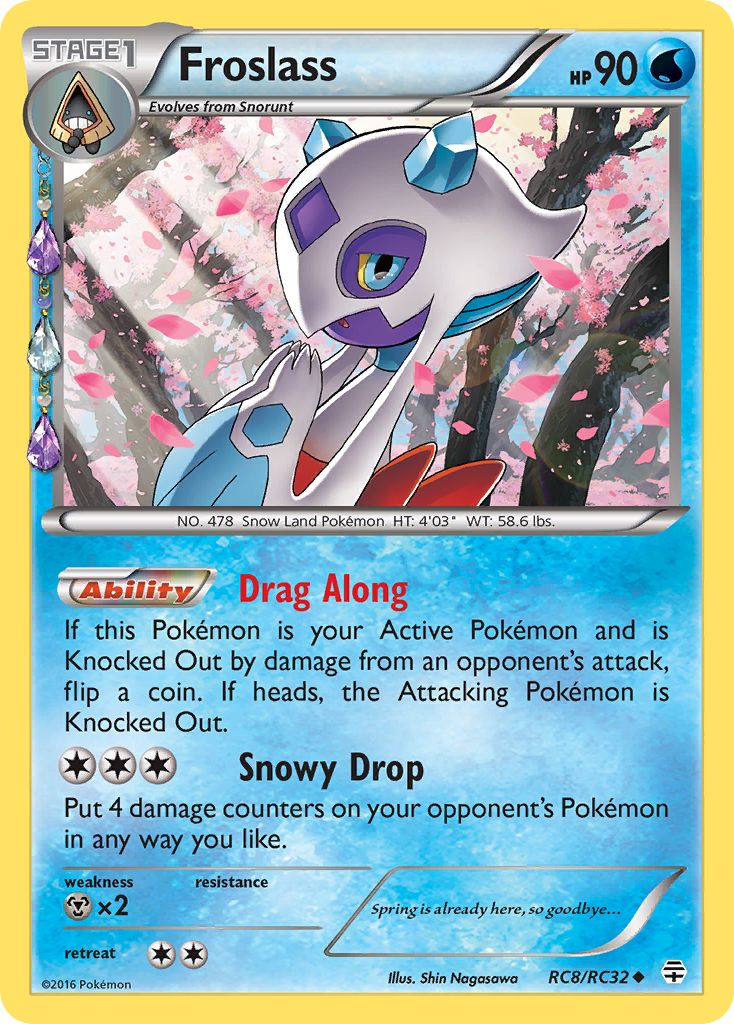 Froslass (RC8/RC32) [XY: Generations] | Arkham Games and Comics