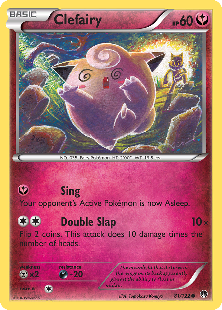 Clefairy (81/122) [XY: BREAKpoint] | Arkham Games and Comics