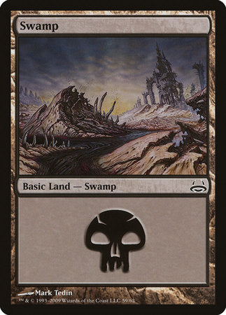 Swamp (59) [Duel Decks: Divine vs. Demonic] | Arkham Games and Comics