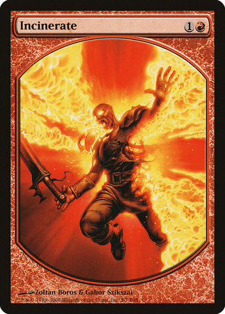 Incinerate [Magic Player Rewards 2008] | Arkham Games and Comics