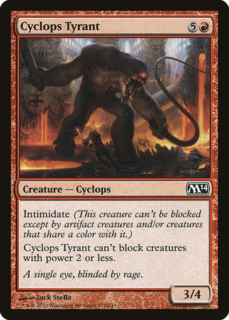 Cyclops Tyrant [Magic 2014] | Arkham Games and Comics