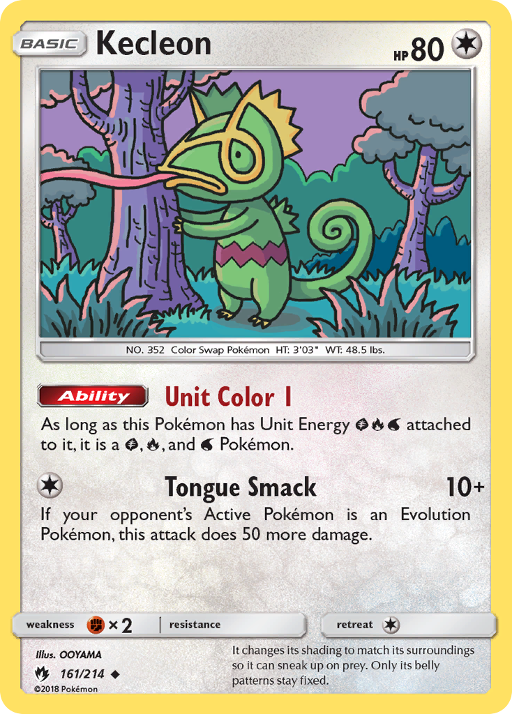 Kecleon (161/214) [Sun & Moon: Lost Thunder] | Arkham Games and Comics