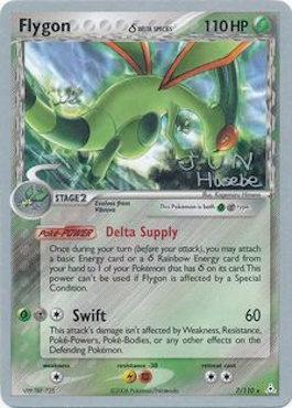 Flygon (7/110) (Delta Species) (Flyvees - Jun Hasebe) [World Championships 2007] | Arkham Games and Comics