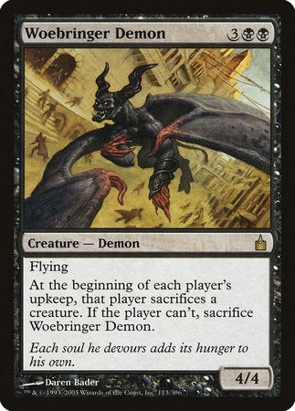 Woebringer Demon [Ravnica: City of Guilds] | Arkham Games and Comics