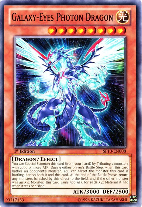 Galaxy-Eyes Photon Dragon [SP13-EN008] Common | Arkham Games and Comics