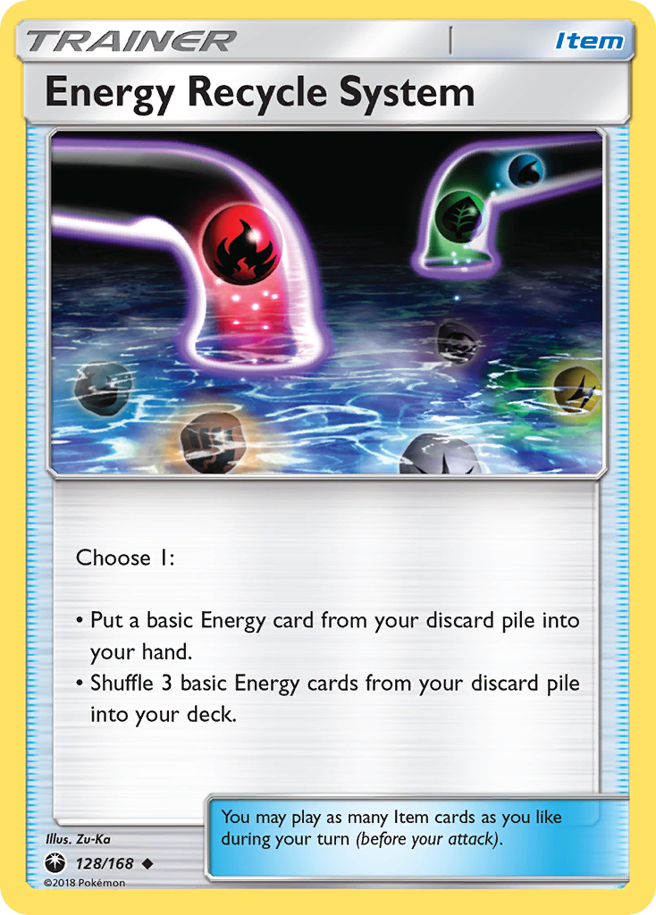 Energy Recycle System (128/168) [Sun & Moon: Celestial Storm] | Arkham Games and Comics
