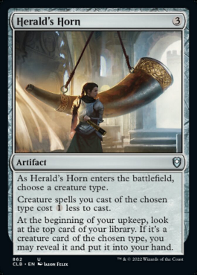 Herald's Horn [Commander Legends: Battle for Baldur's Gate] | Arkham Games and Comics