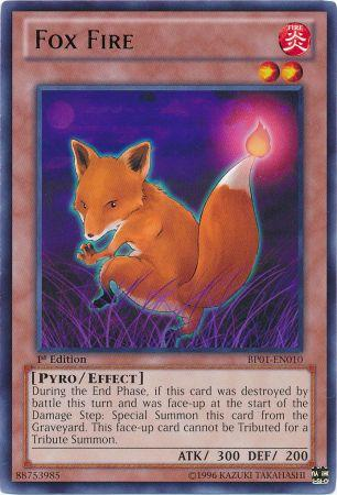 Fox Fire [BP01-EN010] Rare | Arkham Games and Comics