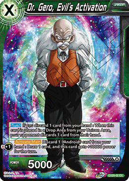 Dr. Gero, Evil's Activation (EX20-02) [Ultimate Deck 2022] | Arkham Games and Comics