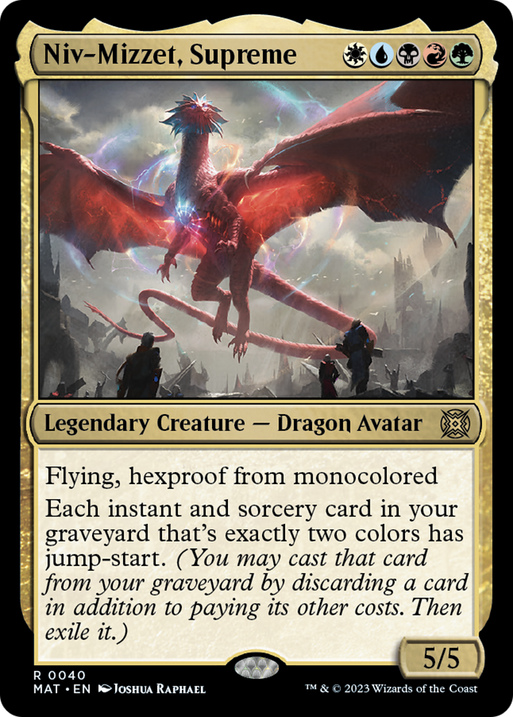Niv-Mizzet, Supreme [March of the Machine: The Aftermath] | Arkham Games and Comics