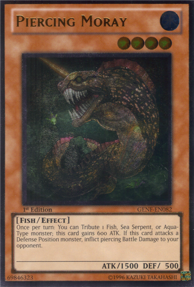 Piercing Moray [GENF-EN082] Ultimate Rare | Arkham Games and Comics