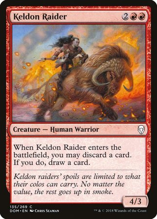 Keldon Raider [Dominaria] | Arkham Games and Comics