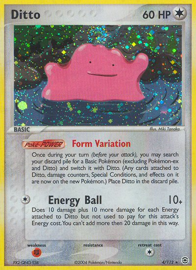 Ditto (4/112) [EX: FireRed & LeafGreen] | Arkham Games and Comics