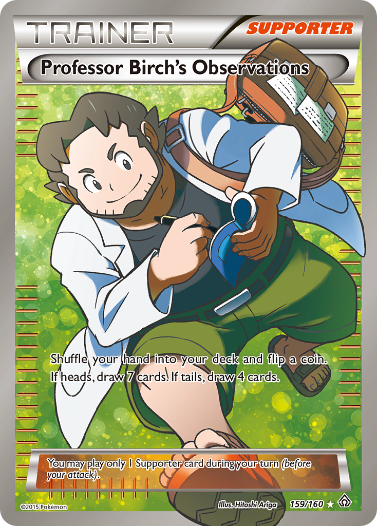 Professor Birch's Observations (159/160) [XY: Primal Clash] | Arkham Games and Comics