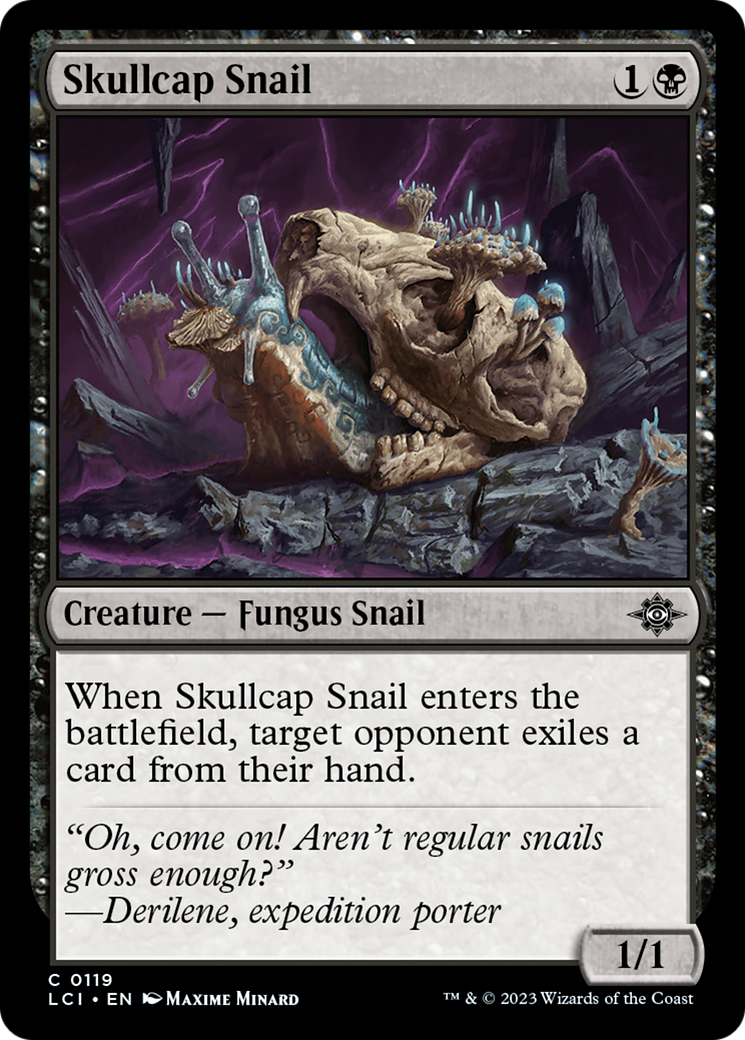 Skullcap Snail [The Lost Caverns of Ixalan] | Arkham Games and Comics