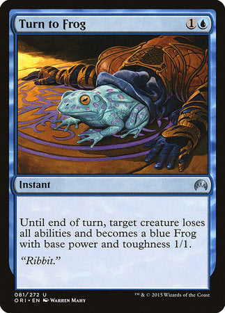 Turn to Frog [Magic Origins] | Arkham Games and Comics