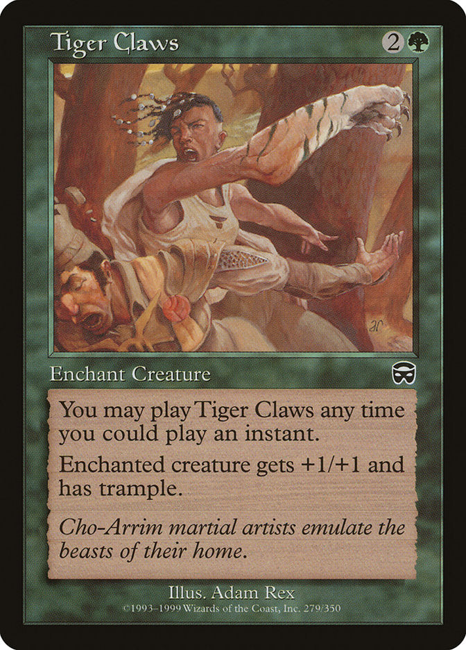 Tiger Claws [Mercadian Masques] | Arkham Games and Comics